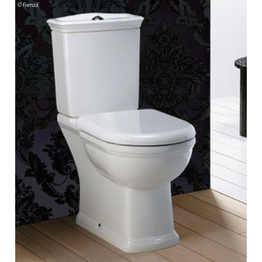 Fienza 060130W Close Coupled RAK Washington S-Trap 240mm Toilet, White