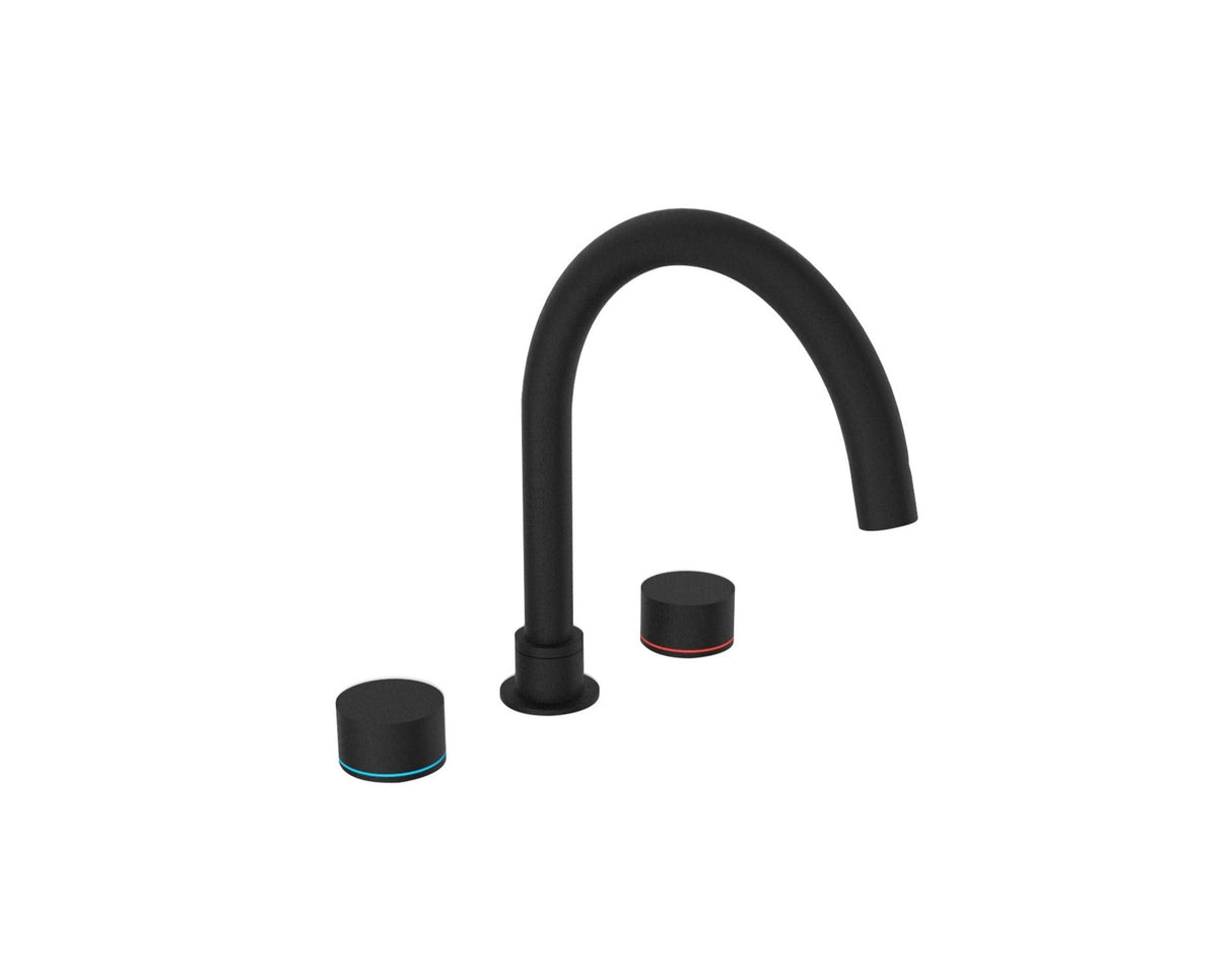 Nero NR211703MB Kara Bath Set - Matte Black