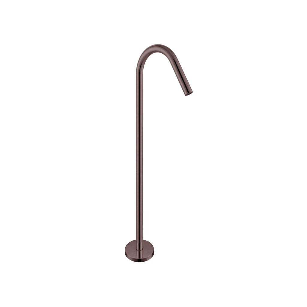 Nero NR221903aBZ Mecca Freestanding Bath Spout - Brushed Bronze