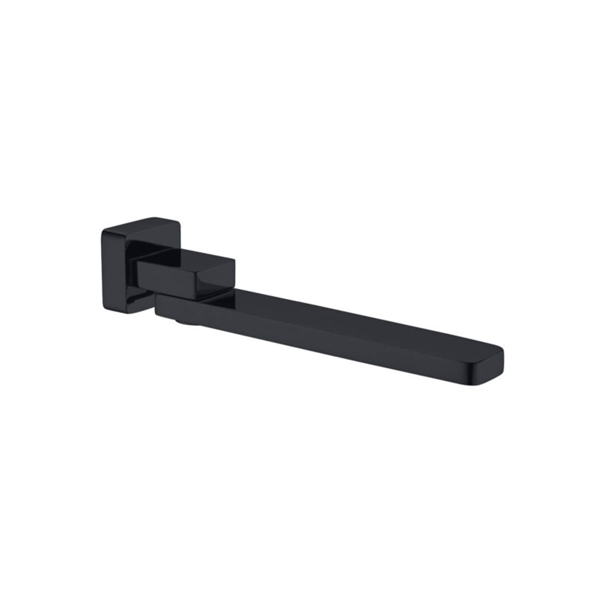 Nero NR206MB Celia Swivel Bath Outlet - Matte Black