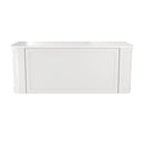 Fienza 120CM Mila Curved Satin White 1200 Wall Hung Cabinet - Special Order