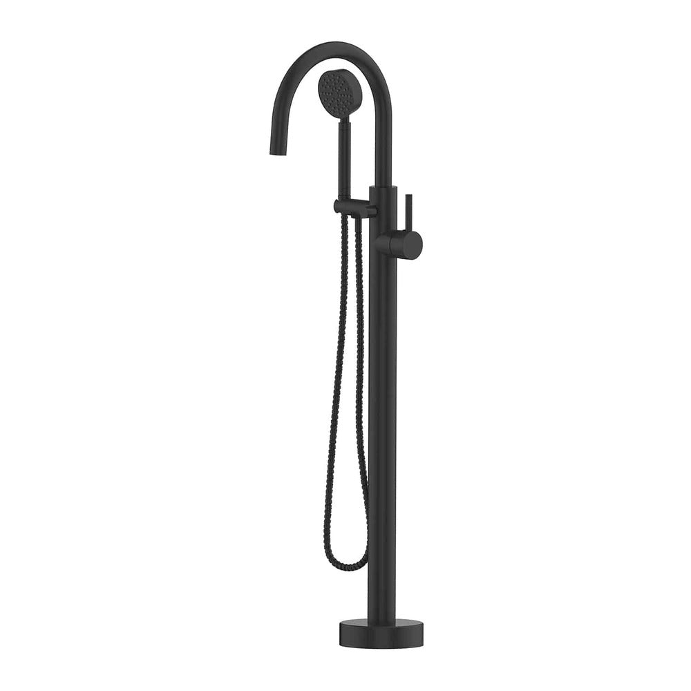 Greens Gisele Freestanding Bath Filler, Matte Black, 1844870
