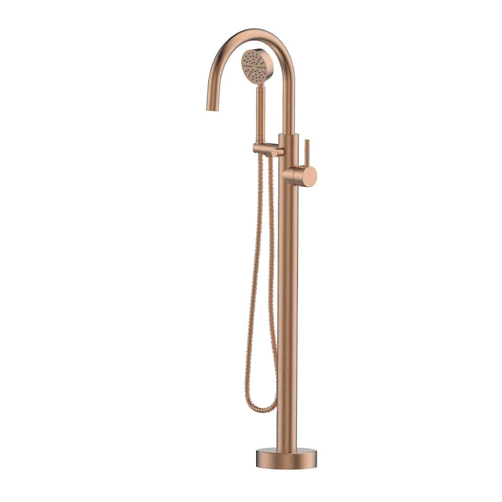 Greens Gisele Freestanding Bath Filler, Brushed Copper, 1844880