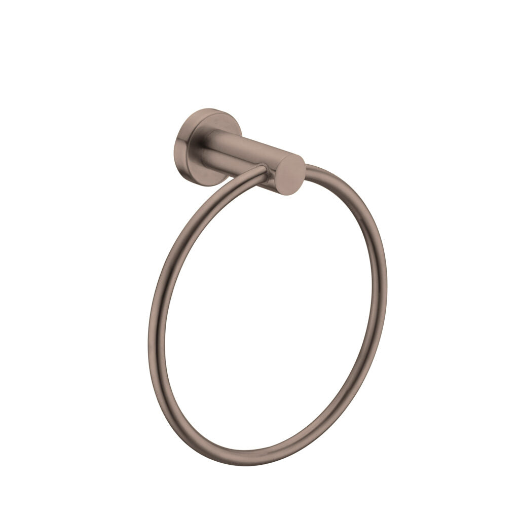 Nero NR1980BZ Mecca Towel Ring - Brushed Bronze