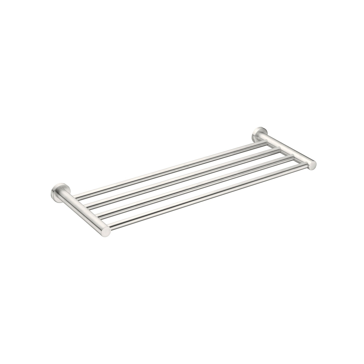 Nero NR1989BN Mecca Towel Rack - Brushed Nickel