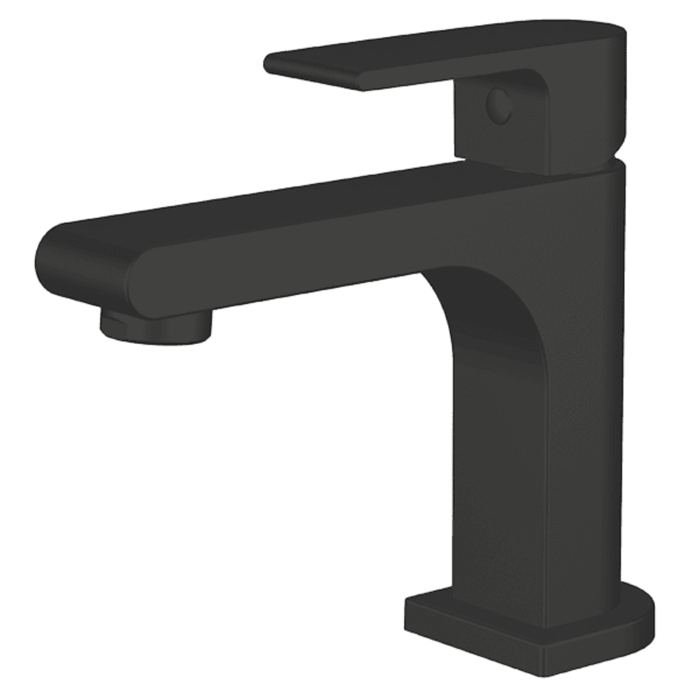 Abey Park Avenue Basin Mixer, Black, 1B1-B