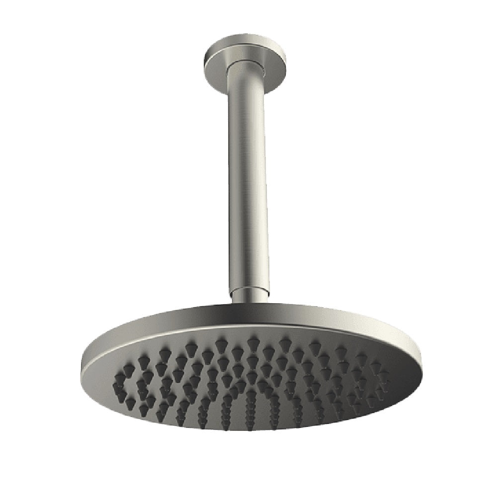 Abey Gareth Ashton Vertical Overhead Shower, Brushed Nickel, 1SVRO-BN