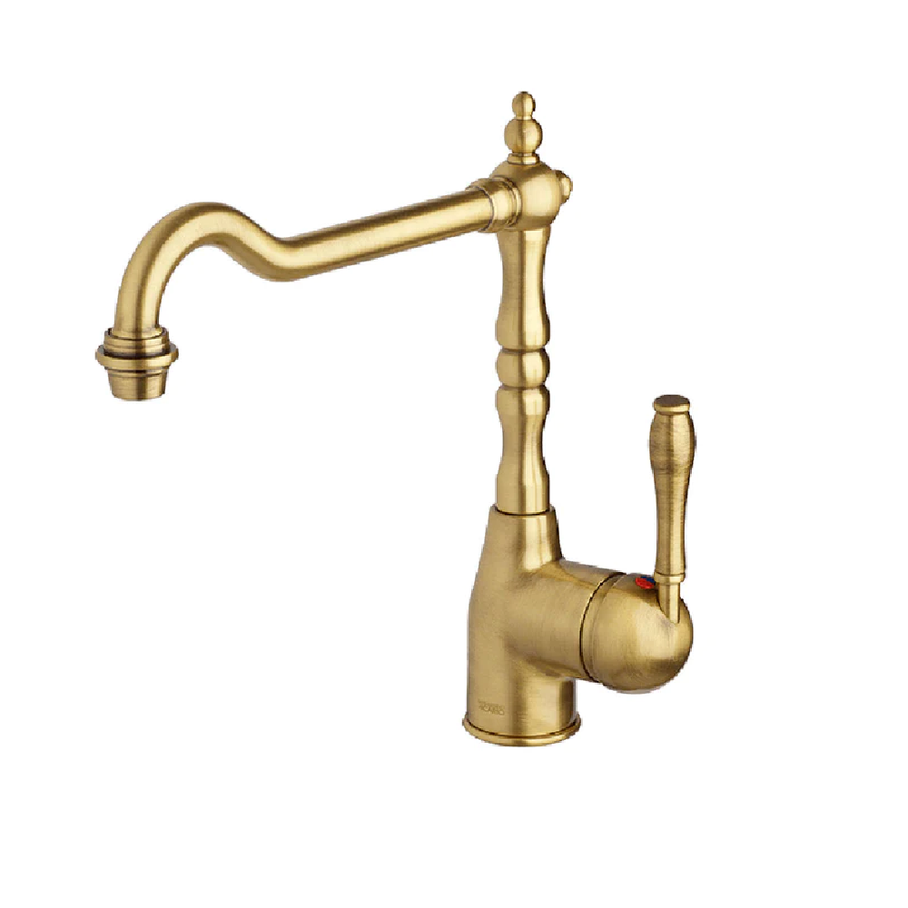 Abey Armando Vicario Provincial Single Lever Kitchen Mixer Bronze, PALAIS-BR