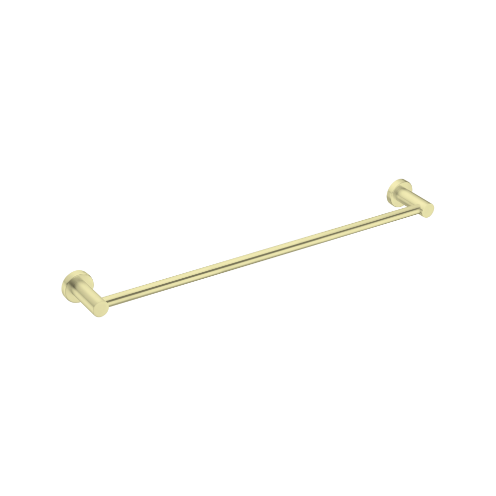 Nero Mecca Single Towel Rail 600mm Brushed Gold NR1924BG