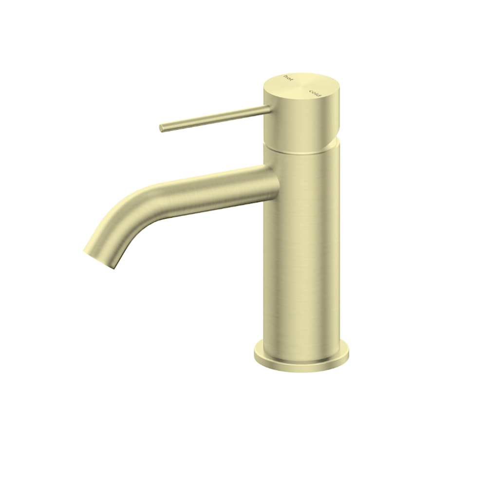 Nero Mecca Basin Mixer Brushed Gold NR221901BG