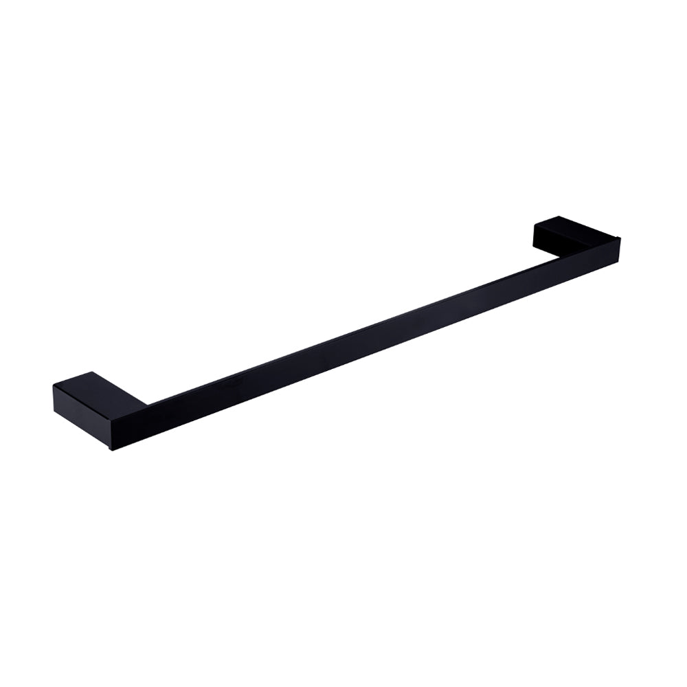 Nero NR4630MB Celia Single Towel Rail 800mm - Matte Black