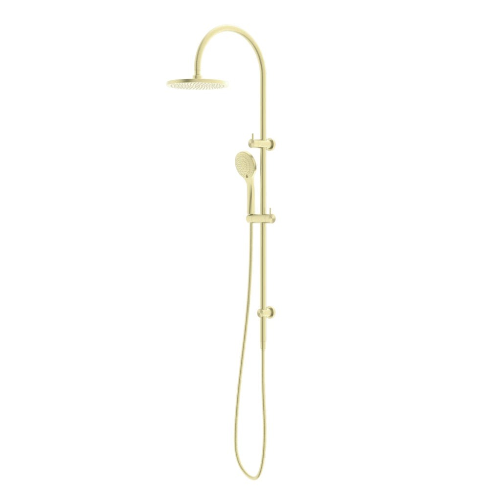 Nero NR221905bBG Mecca Twin Shower with Air Shower - Brushed Gold
