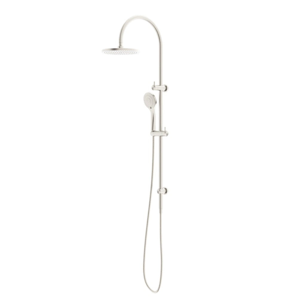 Nero NR221905bBN Mecca Twin Shower with Air Shower - Brushed Nickel