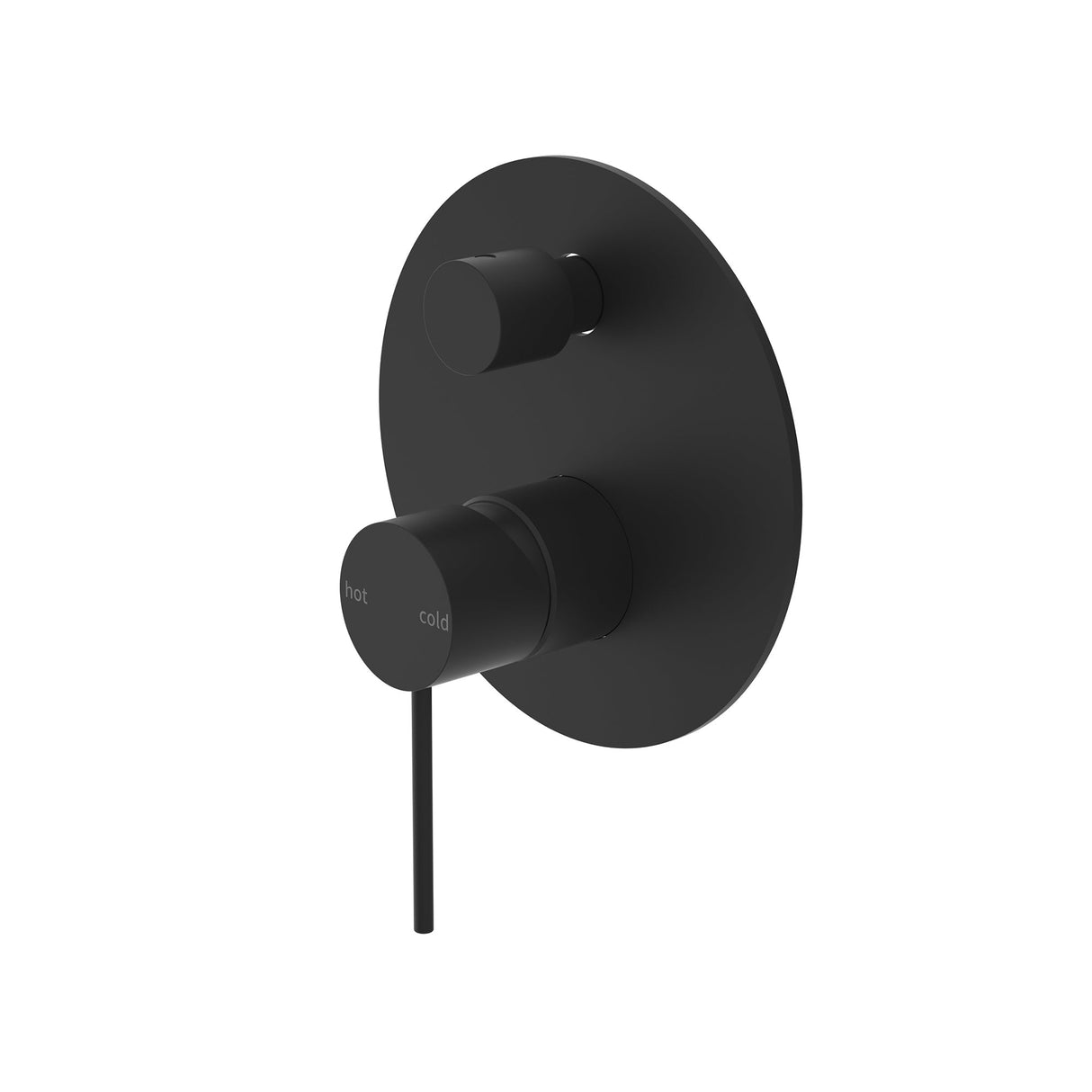 Nero NR221909aMB Mecca Shower / Bath Wall Mixer with Diverter - Matte Black