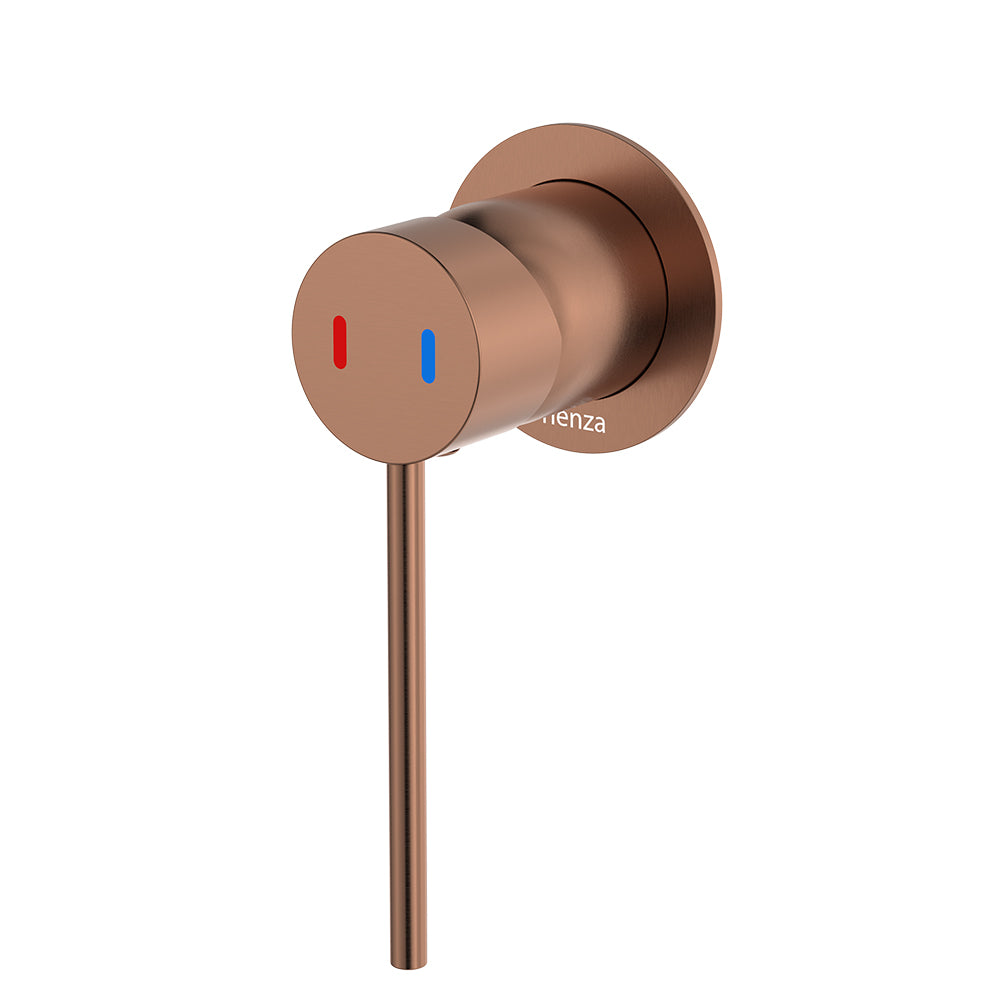 Fienza 228101DCO-LF Kaya Care Wall Mixer, Lead Free, Brushed Copper