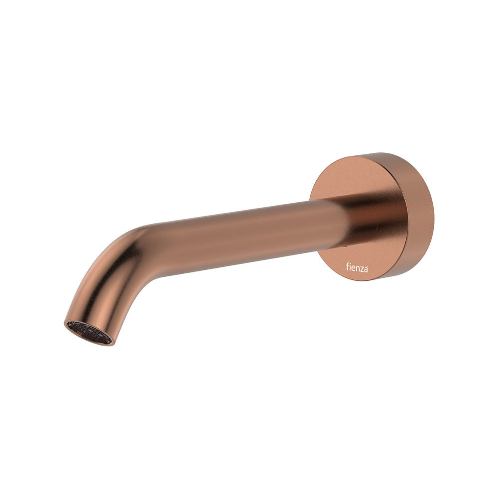 Fienza 228115CO-LF Kaya Bath/ Basin 180mm Outlet, Brushed Copper