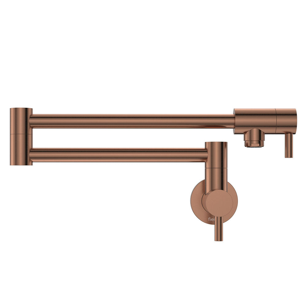 Fienza 228120CO Kaya Pot Filler, Brushed Copper