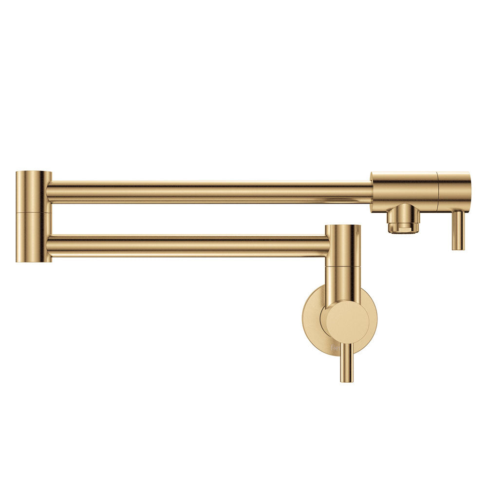 Fienza 228120UB Kaya Pot Filler, Urban Brass