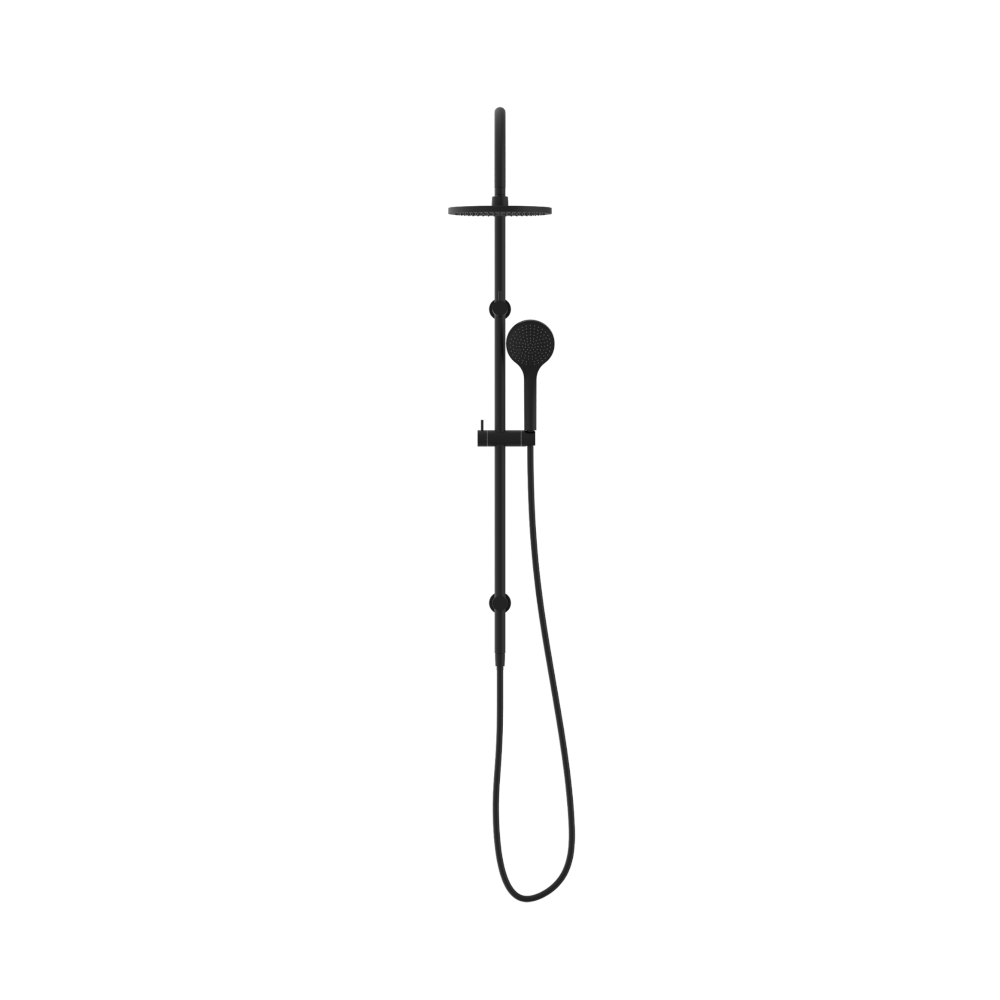 Nero Mecca Twin Shower With Air Shower Matte Black NR221905bMB