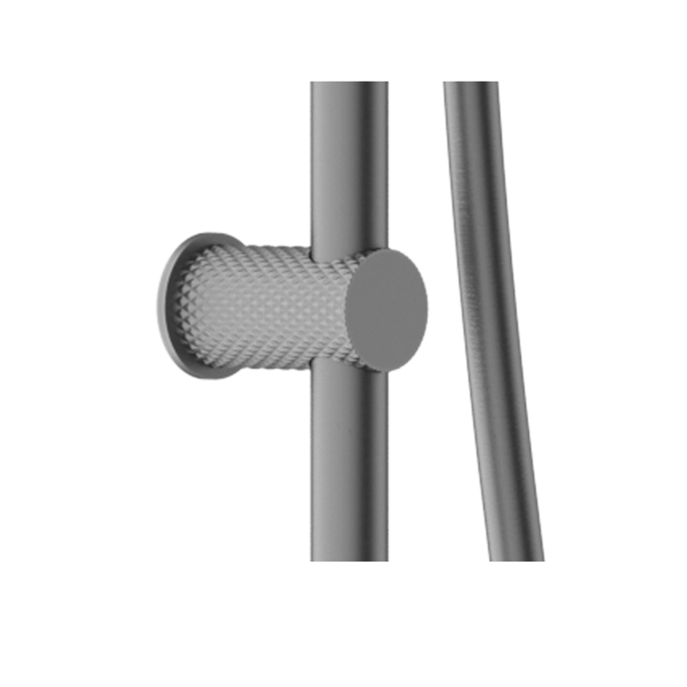 Nero Opal Shower Rail Graphite NR251905dGR