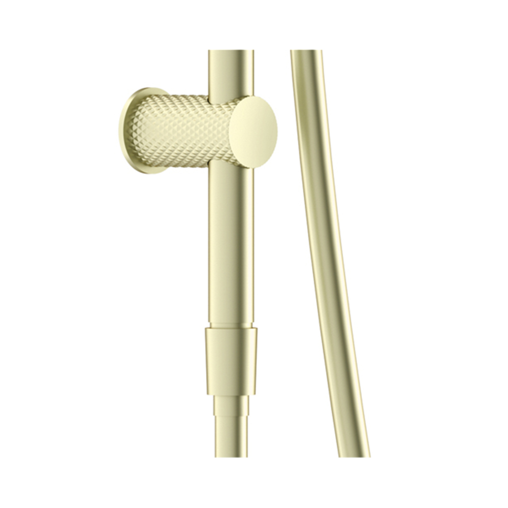 Nero Opal Shower Rail with Air Shower Brushed Gold NR251905aBG