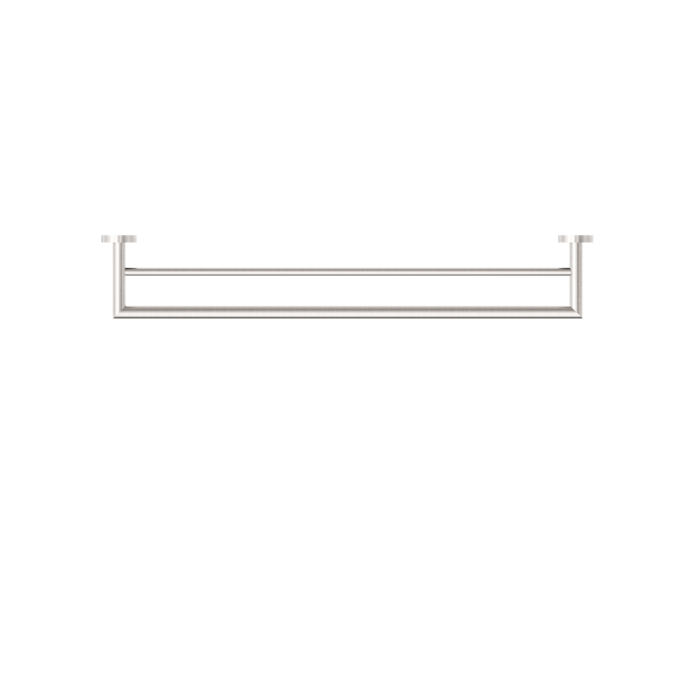 Nero Dolce 700mm Double Towel Rail Brushed Nickel NR3630DBN