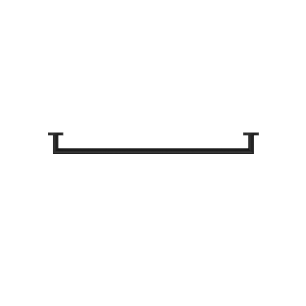 Nero Dolce 700mm Single Towel Rail Matte Black NR3630MB