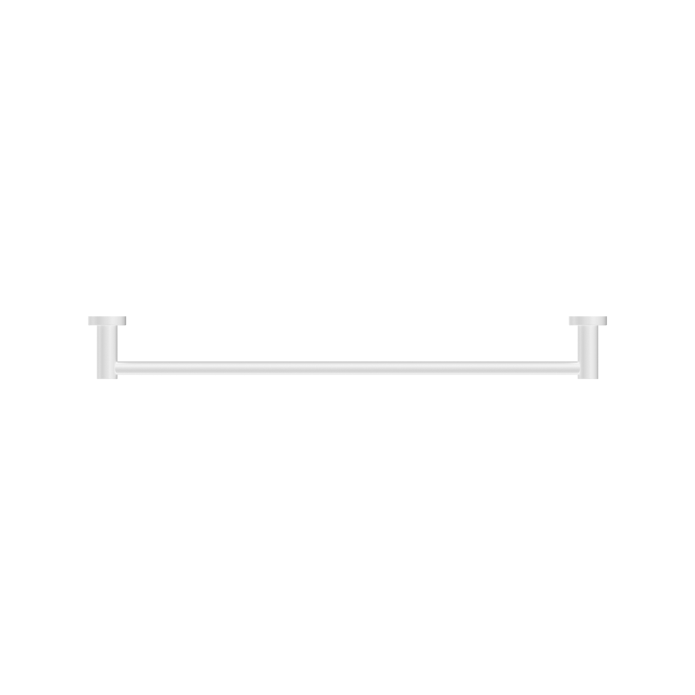 Nero Mecca Single Towel Rail 600mm Matte White NR1924MW
