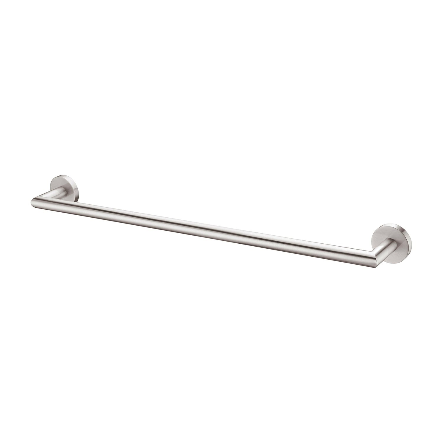 Nero NR3630BN Dolce Single Towel Rail 700mm - Brushed Nickel