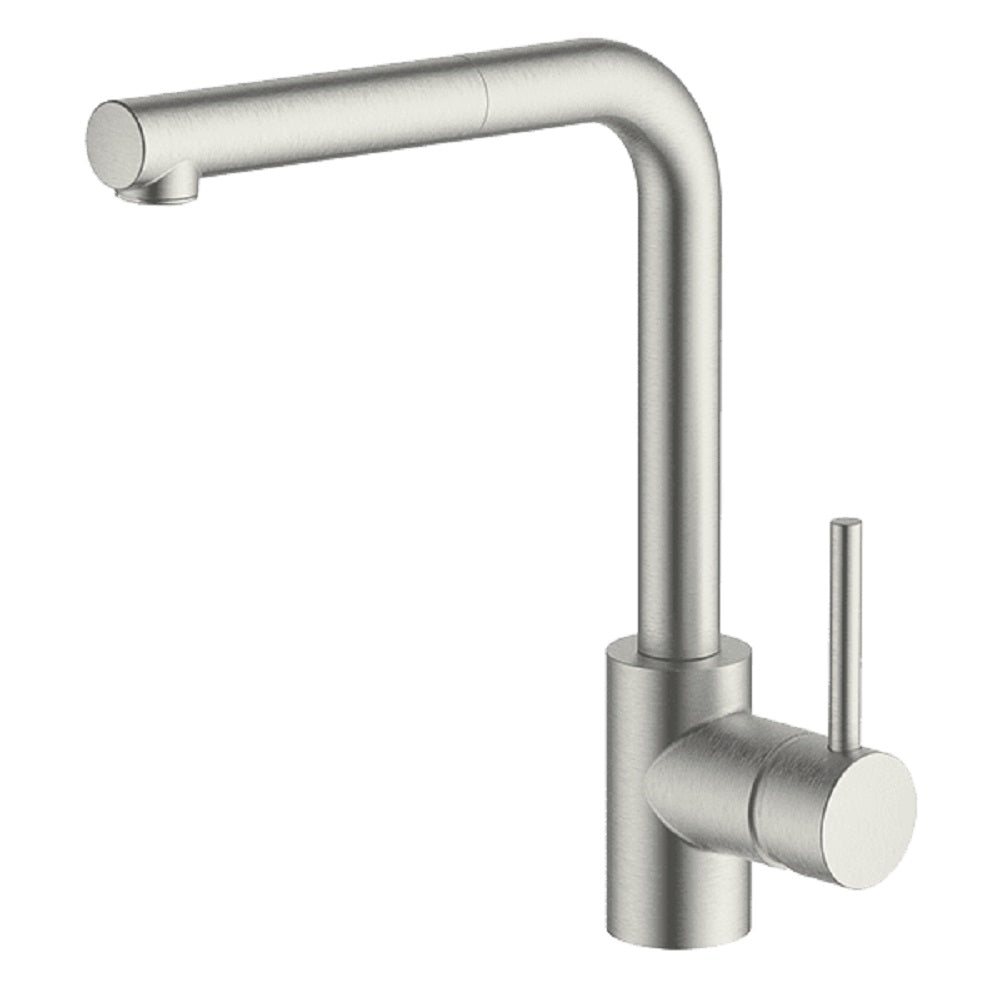 Abey Lucia Kitchen Pullout Mixer, Brushed Nickel, 3K6-BN