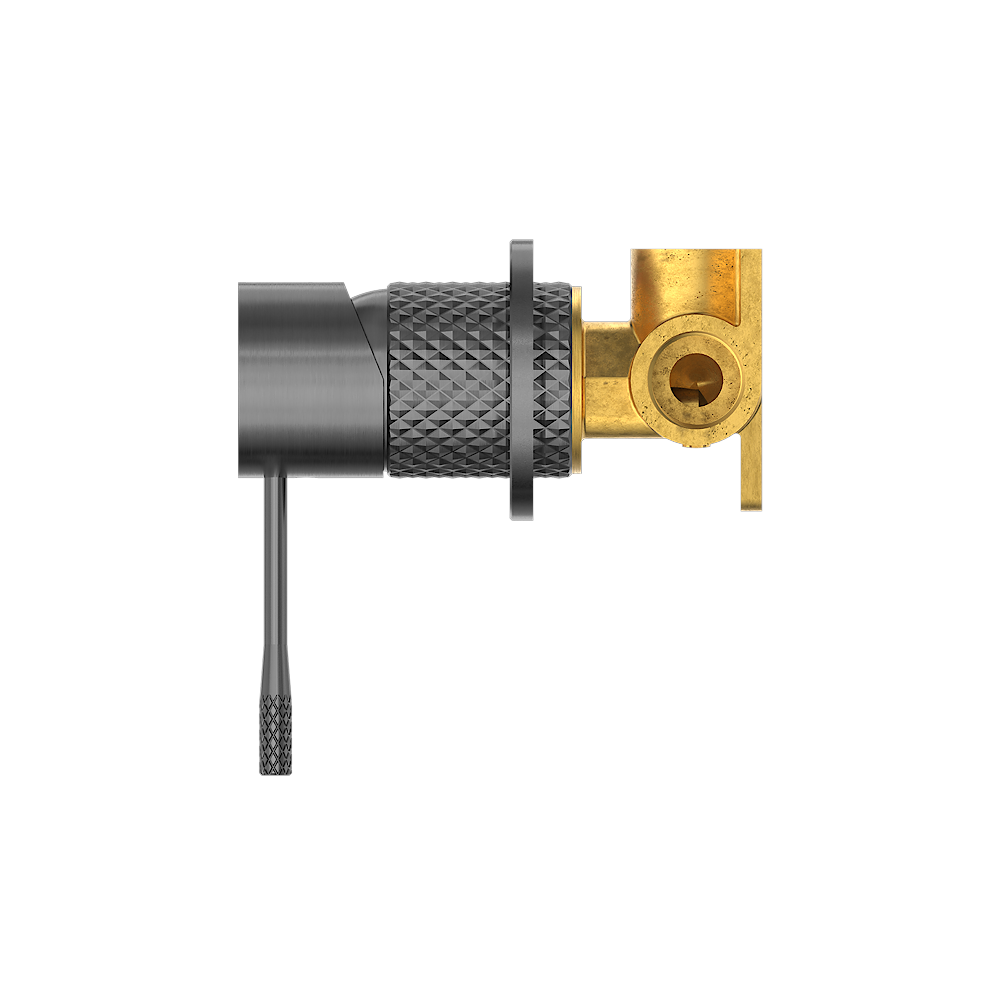 Nero Opal Shower Mixer with 60mm Plate Graphite NR251909hGR