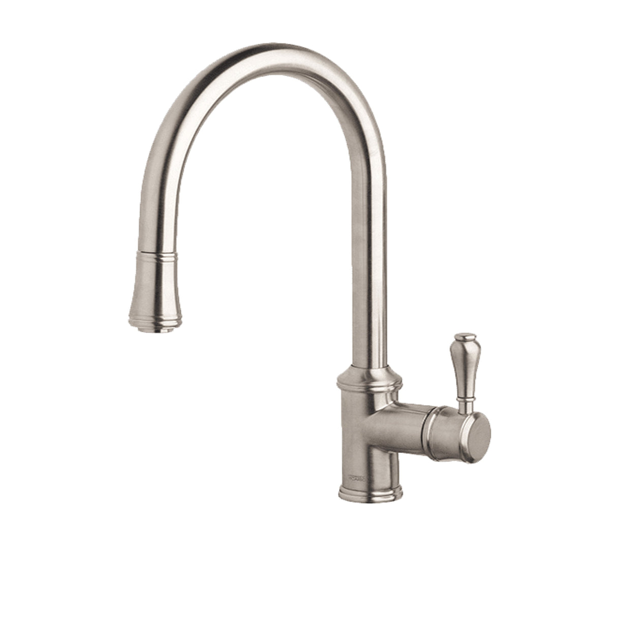 Abey Armando Vicario Provincial Pullout Mixer, Brushed Nickel, 400674BN