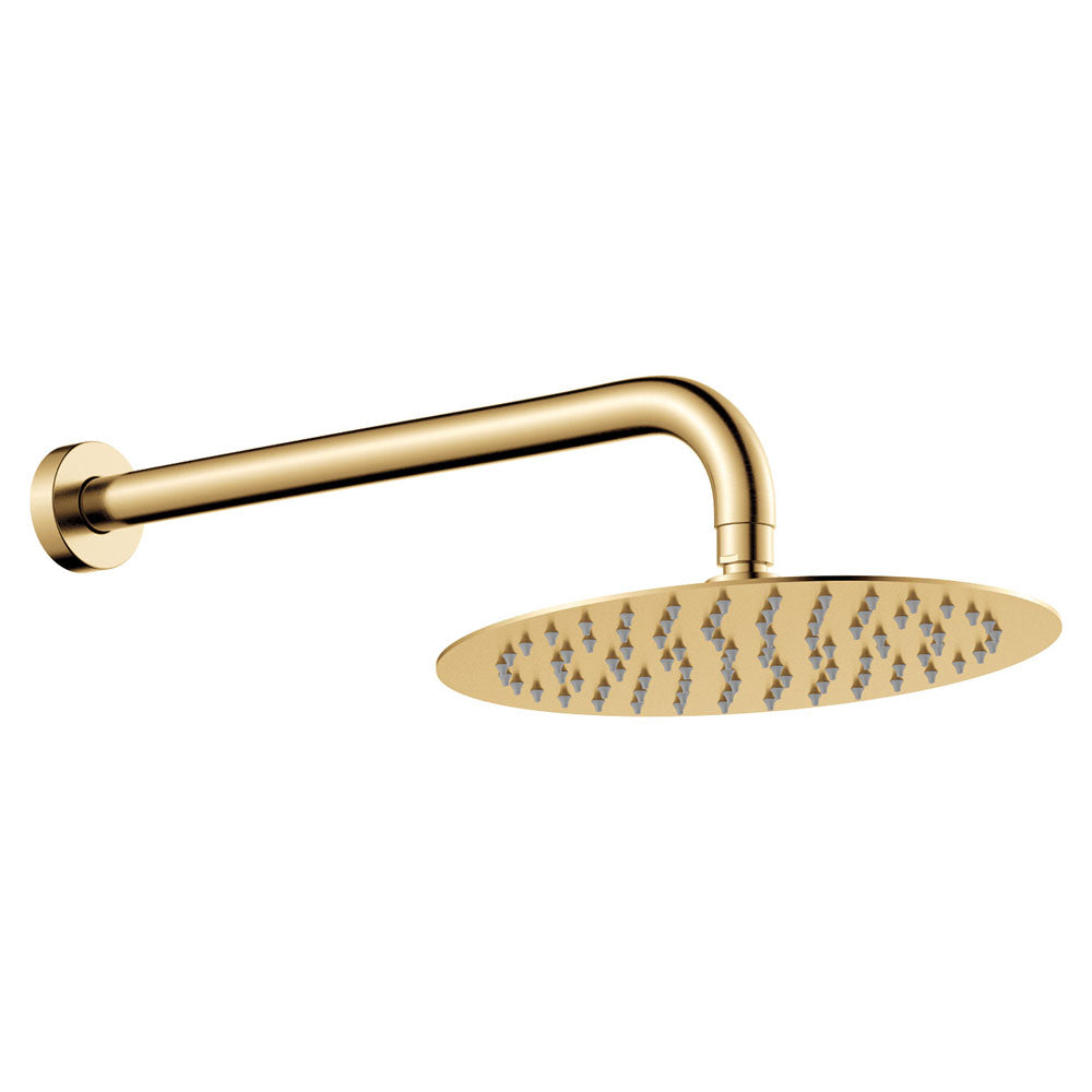 Fienza 411125UB-B Kaya Wall Arm Shower Set, Urban Brass