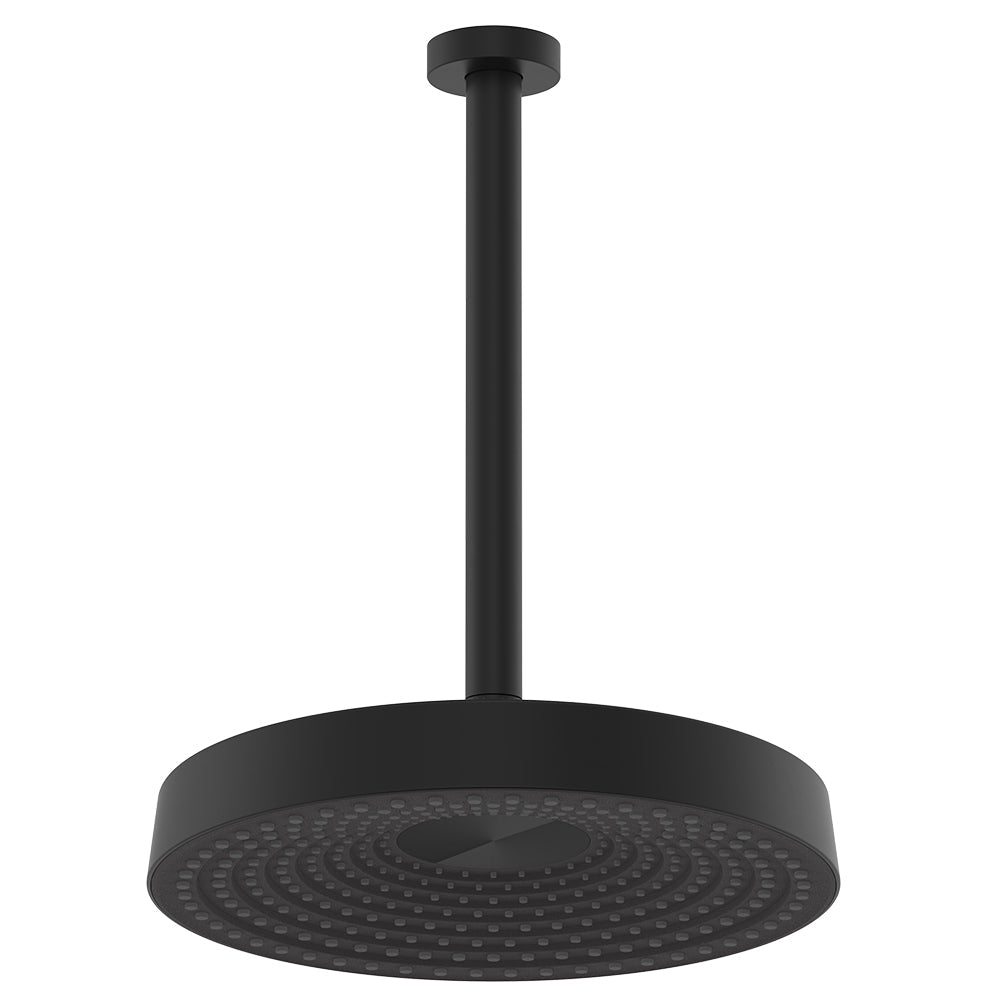 Fienza 411140B-C Kuro Shower Dropper Set, Round Head, Matte Black