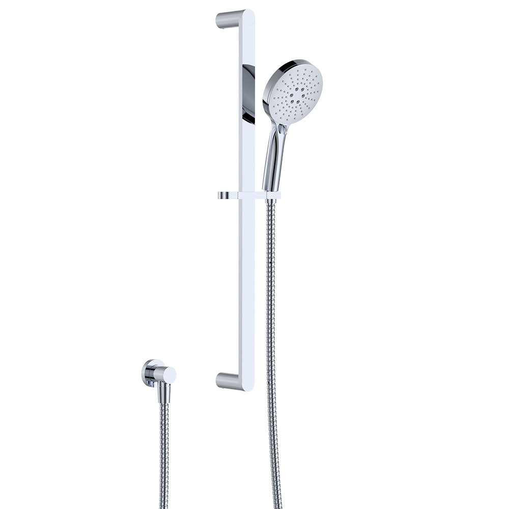 Fienza 444118 Empire Slim Rail Shower, Chrome