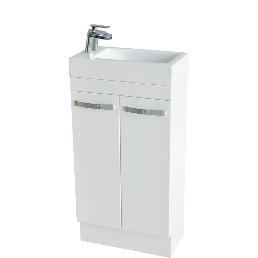 Fienza Ralph 4525Kw 450Mm White Vanity Unit On Kickboard - Special Order Units