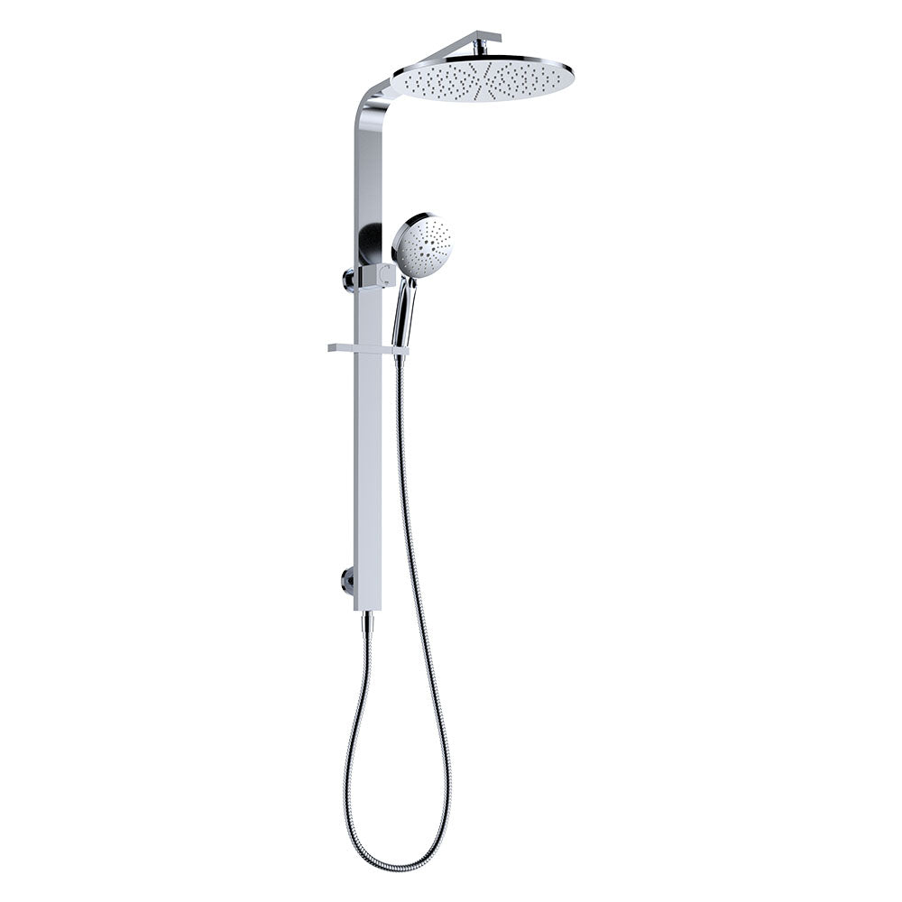 Fienza 455124 Empire Slim Deluxe Twin Shower, Chrome