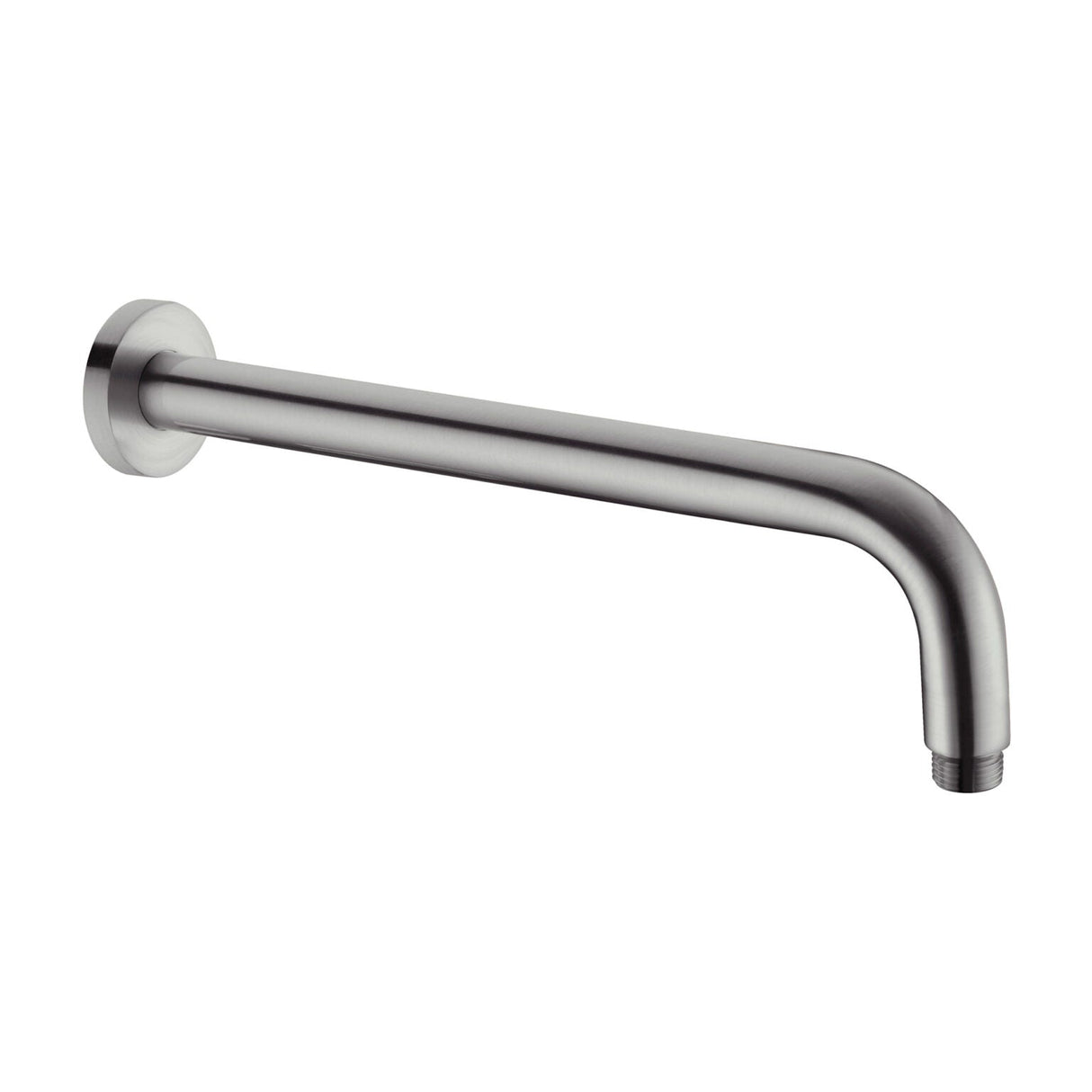 Nero Round Shower Arm 500mm - Gunmetal Grey