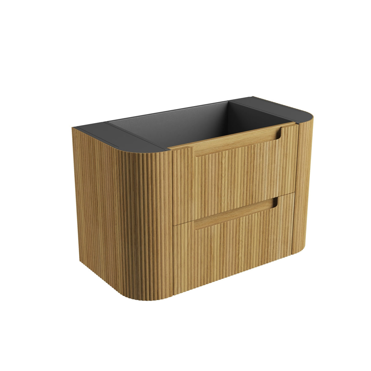 Aulic 900mm Varcelli Tier Wall Hung Vanity CAWH54-900-ST Cabinet Only Vanity Units