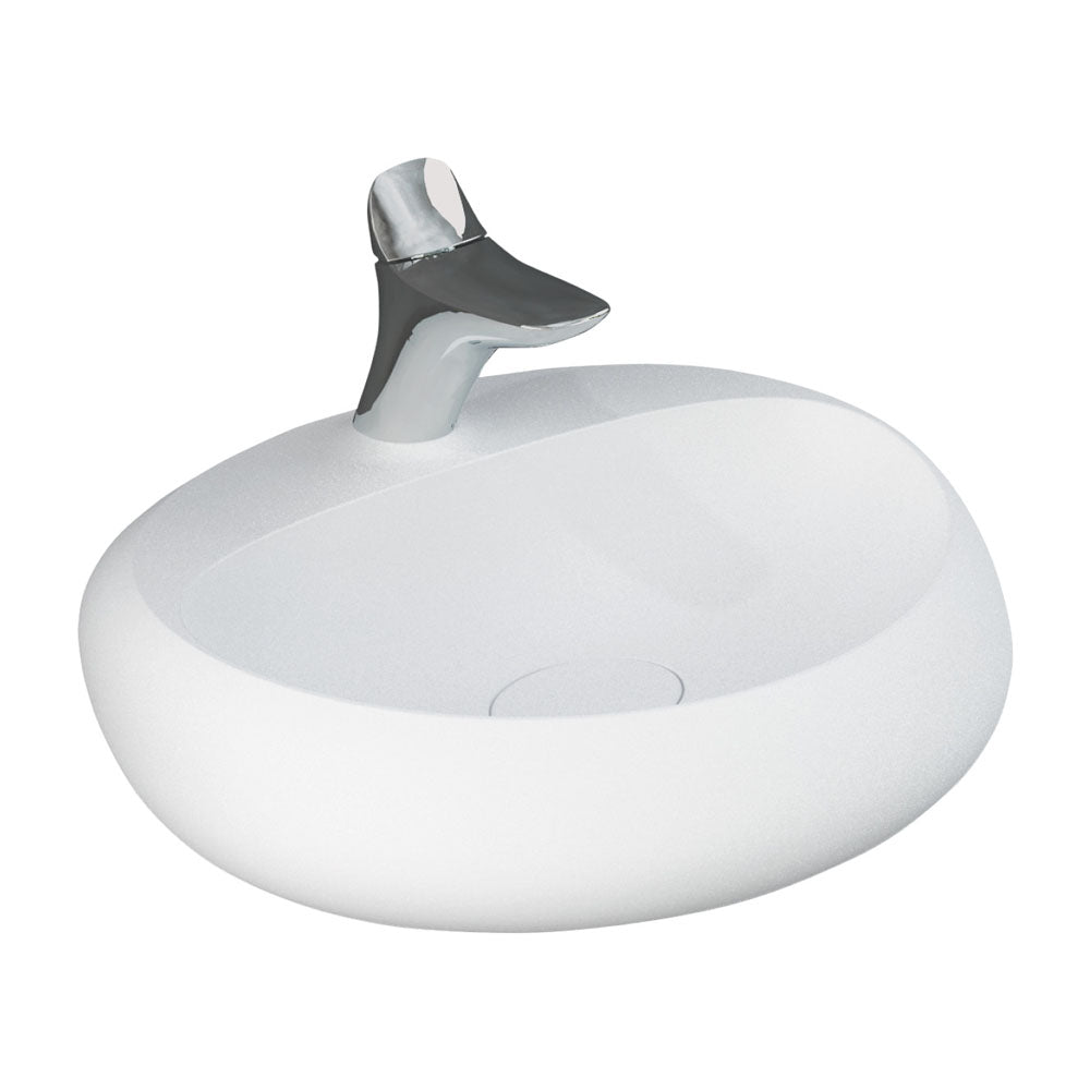 Fienza 5501500A RAK Cloud Wall Basin, Matte White