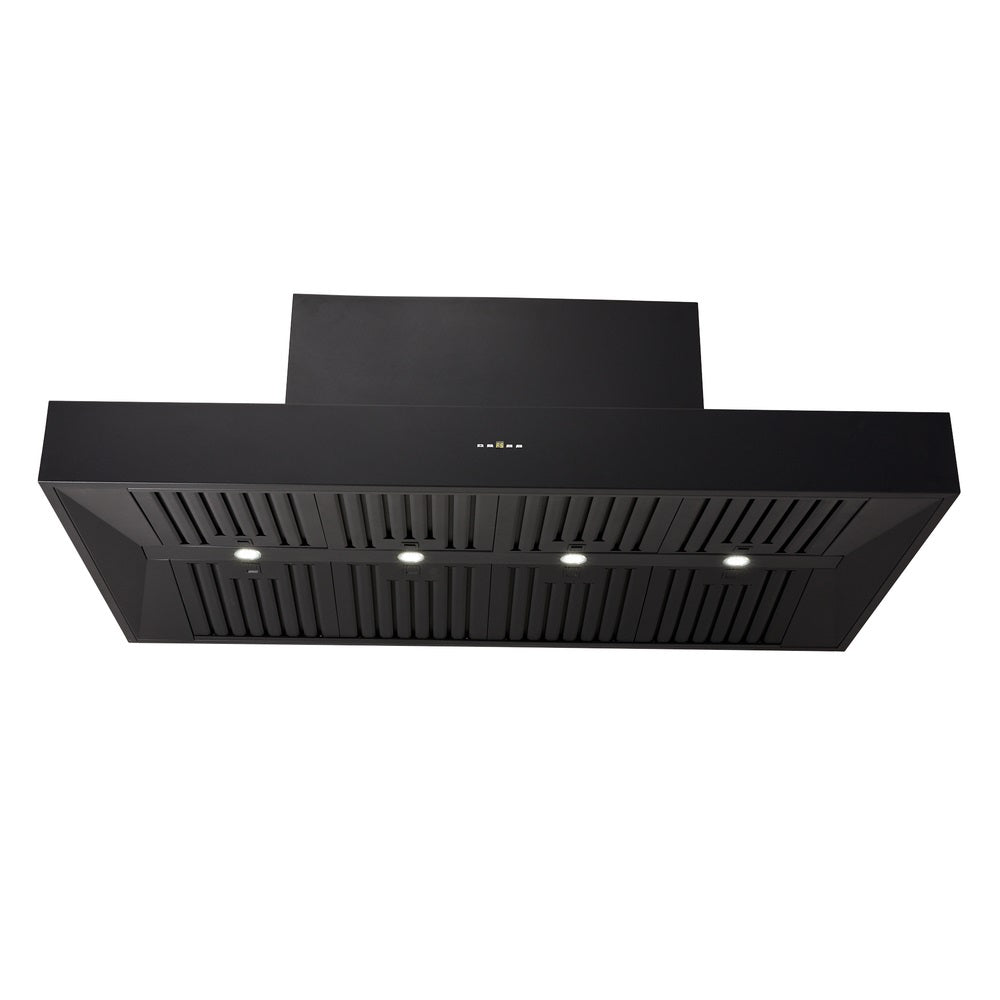 Schweigen CL7375B 150cm Non Silent BBQ Canopy, Twin Motors, 2500m3/hr, Black