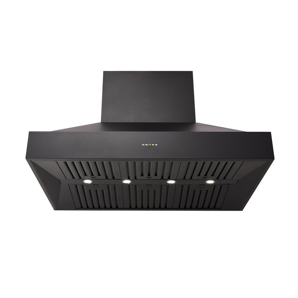 Schweigen CL8912BSP2 120cm Silent BBQ Canopy, Twin Motors, 3000m3/hr, Black