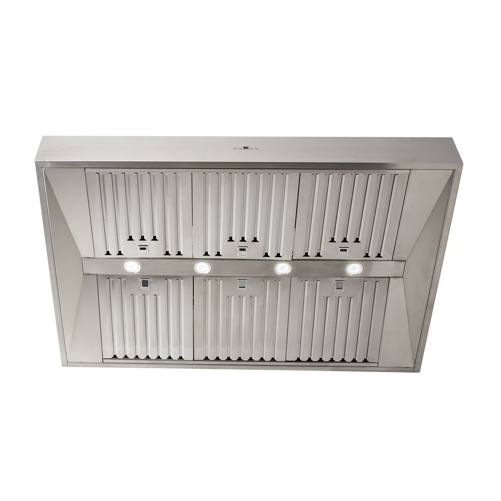 Schweigen CL8912SP2 120cm Silent BBQ Canopy, Twin Motor, 3000m3/hr, Stainless Steel