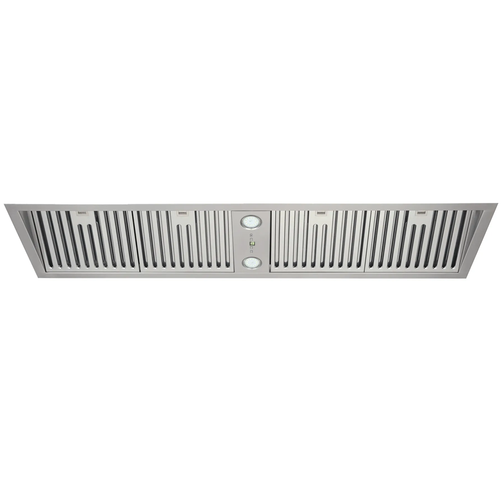 Schweigen UM-12UMSINL 120cm Silent Inline Motor Undermount Rangehood, 1600m3/hr, Stainless Steel