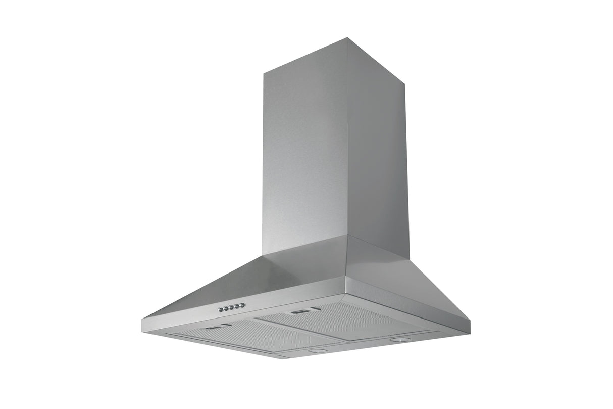 Schweigen TRI-600 90cm Non Silent Wall Mount Rangehood, 1080m3/hr, Stainless Steel