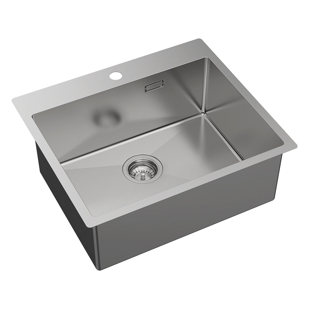 Fienza 68503-OF 50L Square Laundry Sink with Overflow