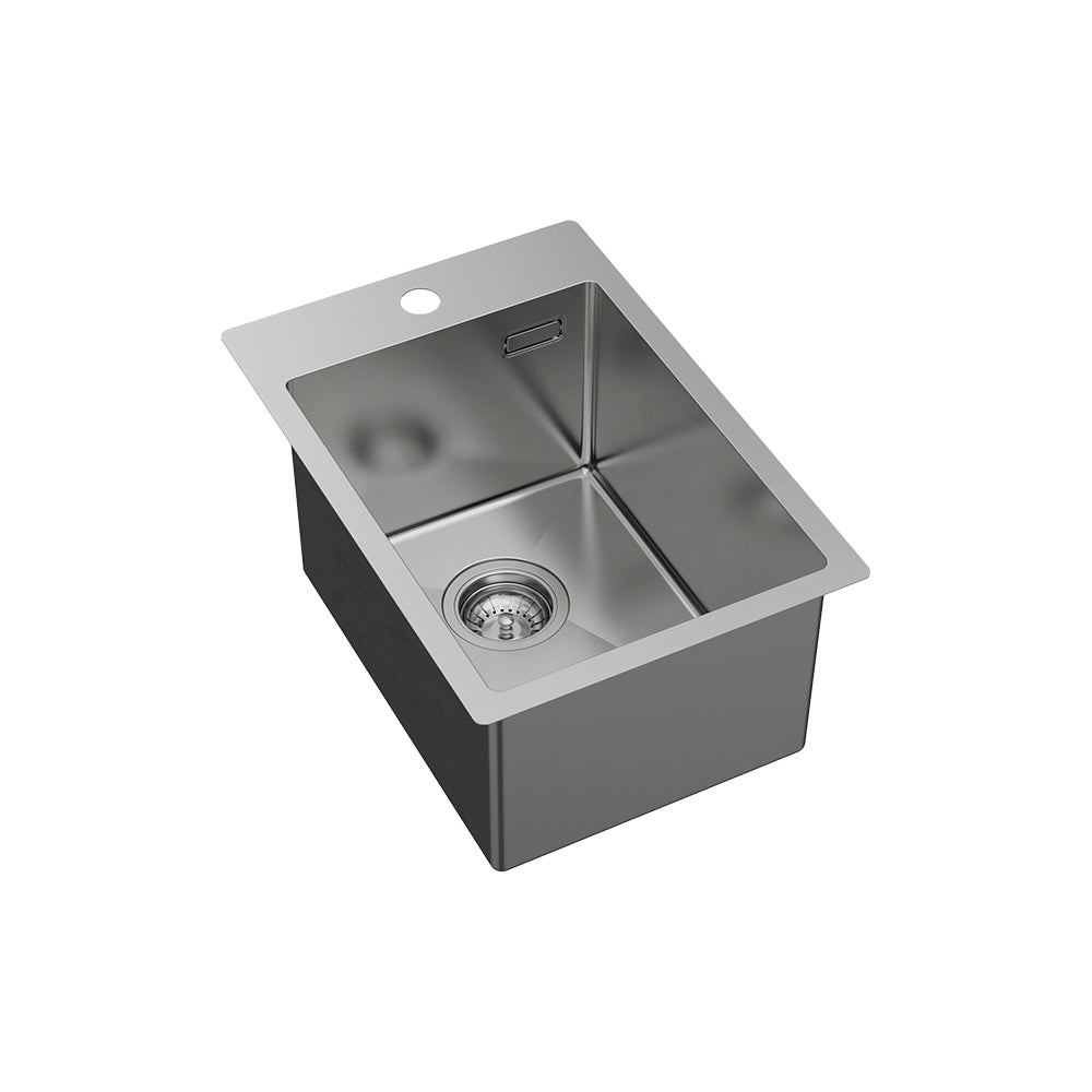 Fienza 68506 Hana 20L Laundry Sink with Tap Hole and Overflow