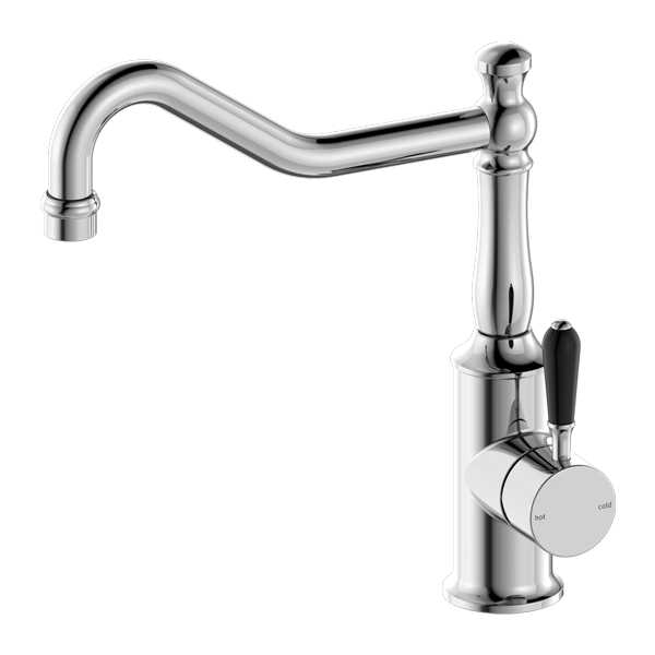 Nero York Kitchen Mixer Hook Spout - Chrome