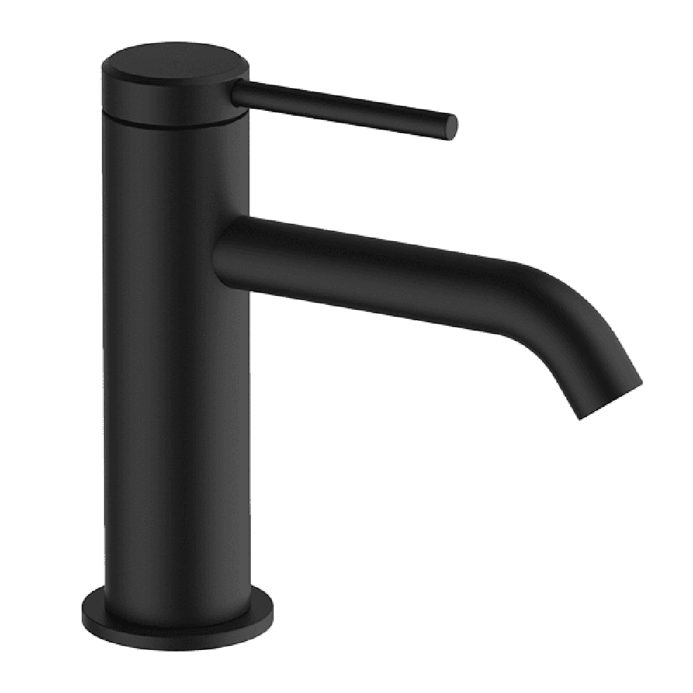 Abey Poco Basin Mixer, Black, 6B1-B