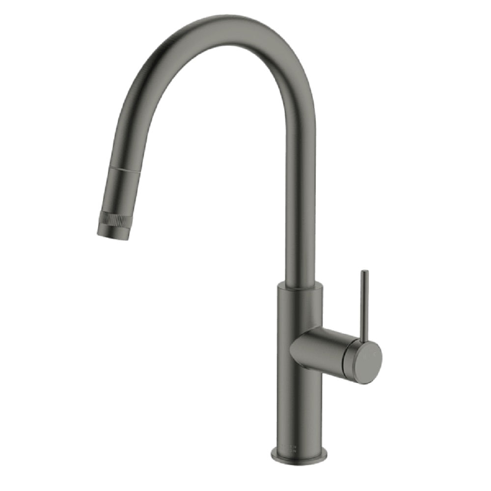 Abey Poco Kitchen Mixer, Pullout, Gunmetal, 6K1-GM